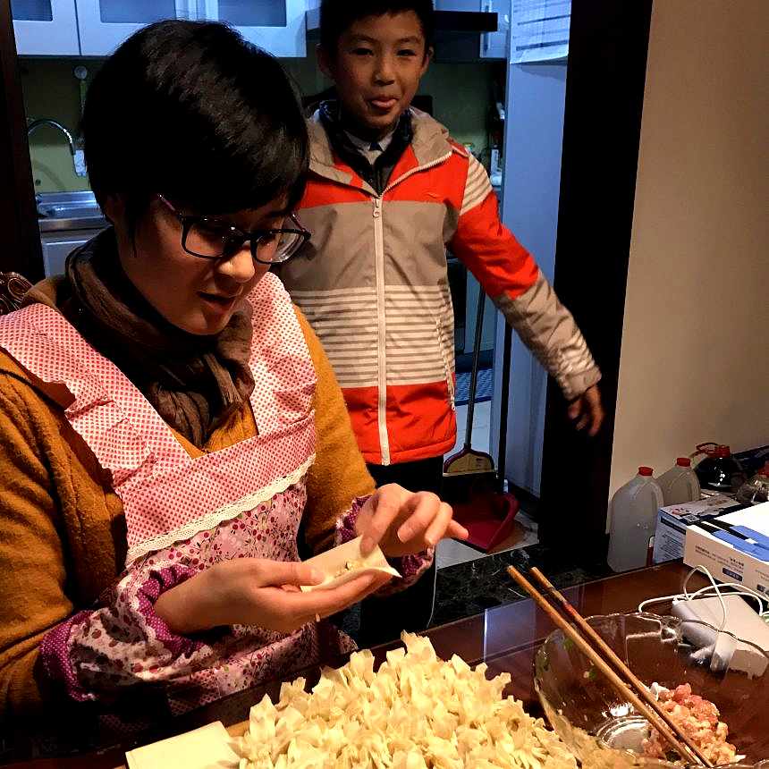 难得一次包馄钝，打卡记录下